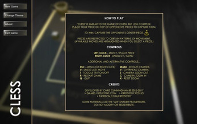 Cless screenshot