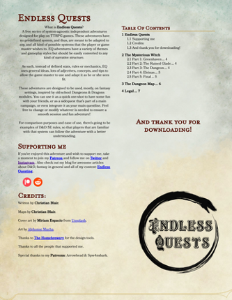 EQ3 The Mysterious Witch screenshot
