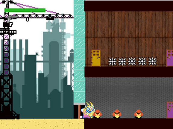 Super Mario City: Urban Fracas (Wireframe Prototype) screenshot