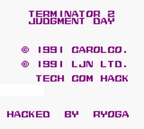 Terminator 2: Judgment Day (TECH-COM) screenshot