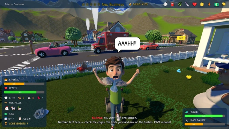 Lawn Mower Mayhem Image