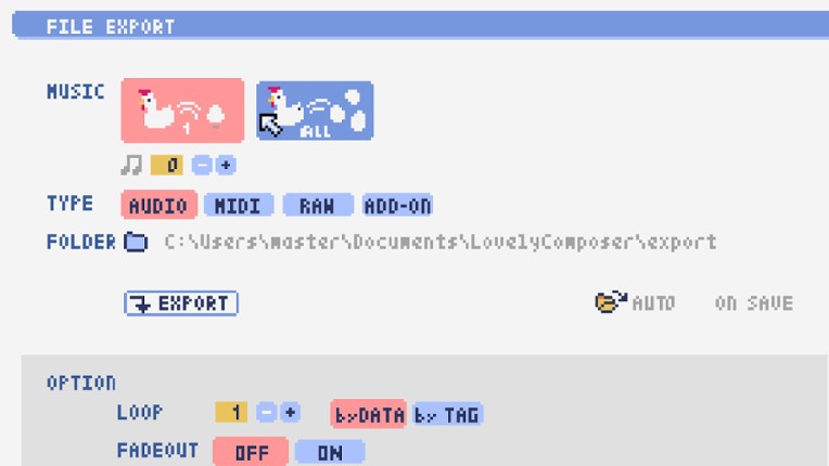 Lovely Composer screenshot