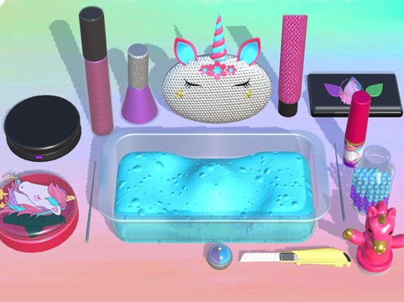 Makeup Slime Game! Relaxation screenshot