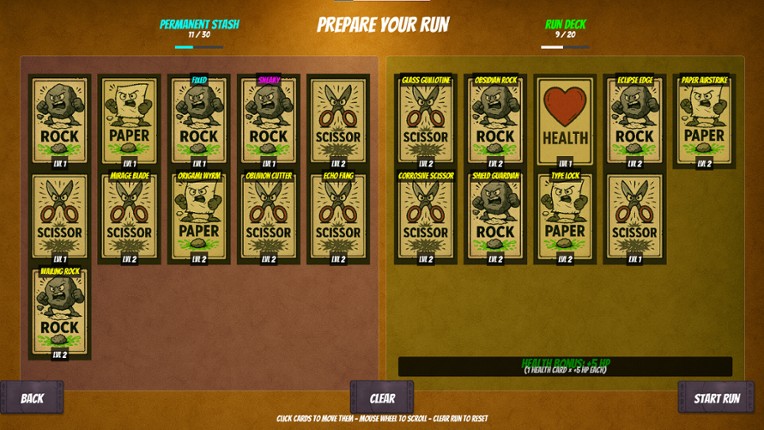 Rogue Paper Scissors screenshot