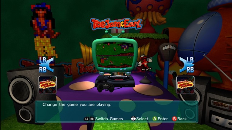 Sega Vintage Collection: ToeJam & Earl screenshot