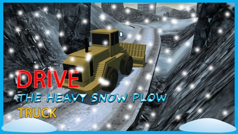Snow Plow Truck Simulator – Drive snow plough truck & clear the blocked roads for traffic screenshot