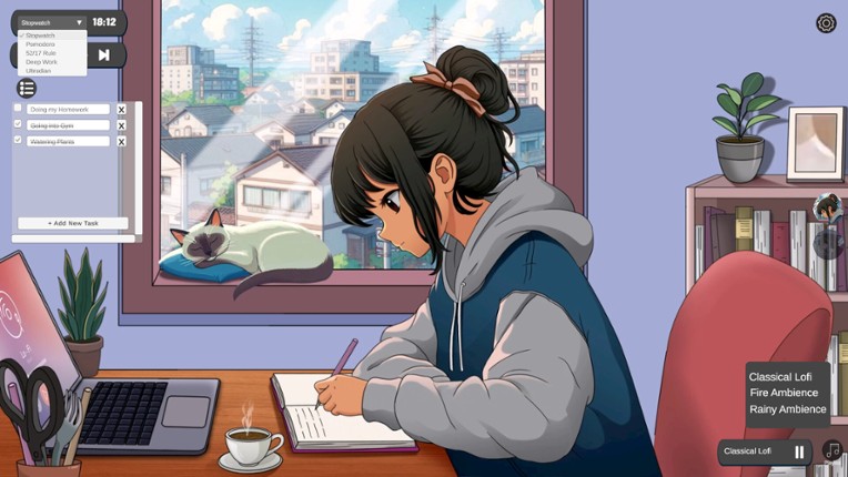 Study With Me: Lofi Vibes screenshot
