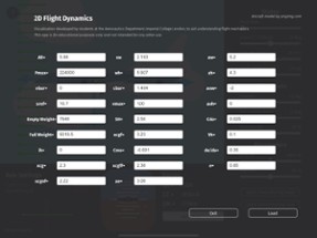 2D Flight Dynamics Image
