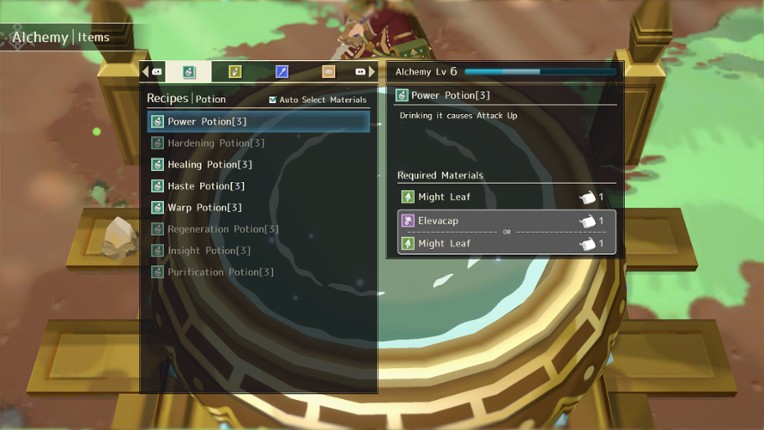 Alchemia Rogue: ミアと不思議な錬金迷宮 screenshot