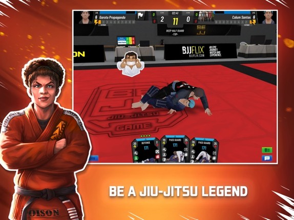 BeJJ: Jiu-Jitsu Game Image