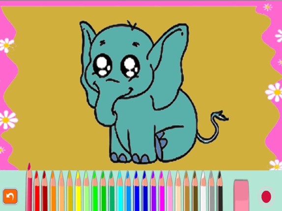 Best Animals Picture Coloring Book for kids screenshot