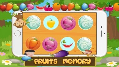 Fruit Garden Match it Memory Game Image