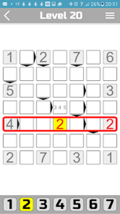 Futoshiki screenshot