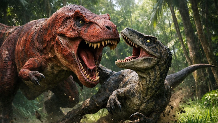 Primal Dino Beast Clash Sim screenshot