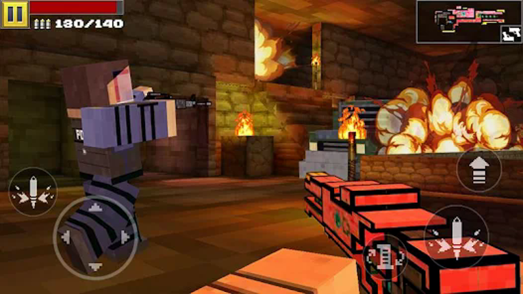 Pixel Shooting 3D screenshot