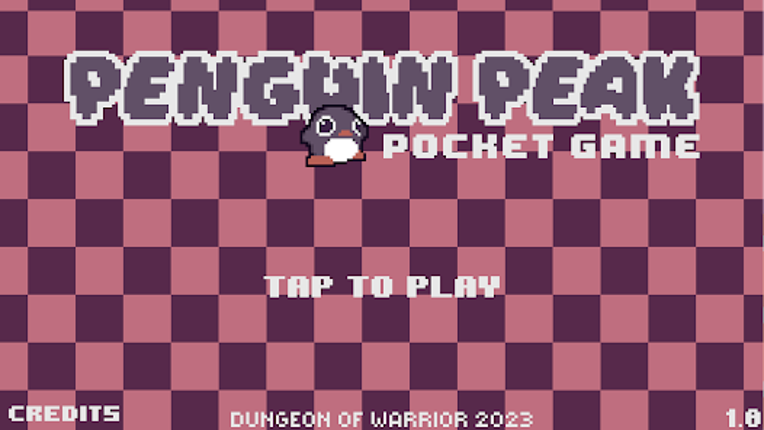 Penguin Peak Pocket Game screenshot