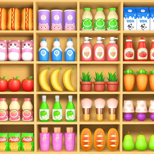 Games like Goods Merge : 3D Goods Sorting