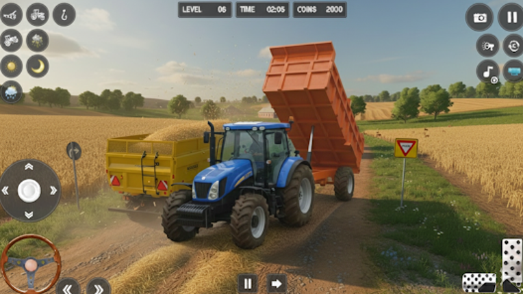 Farming Tractor Simulator 3D screenshot