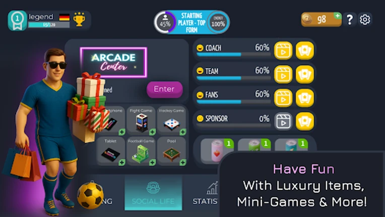 Ultimate Soccer Challenge screenshot