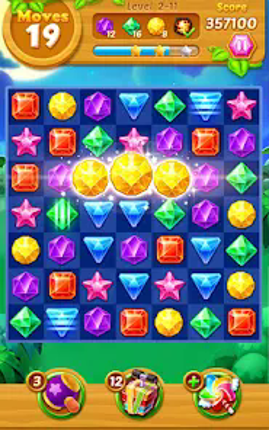 Jewels Track - Match 3 Puzzle screenshot