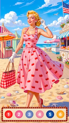 Vintage Life Paint by Number screenshot