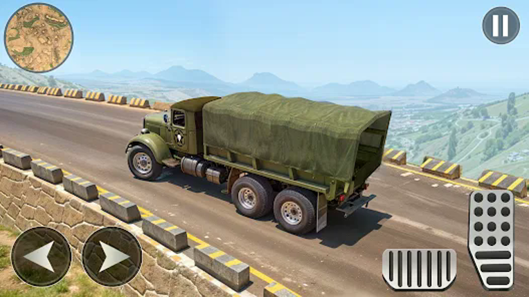 Army Cargo Truck Driving Games screenshot