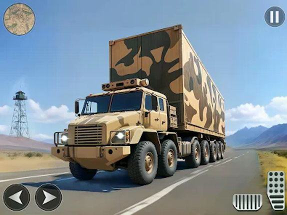 Army Cargo Truck Driving Games screenshot