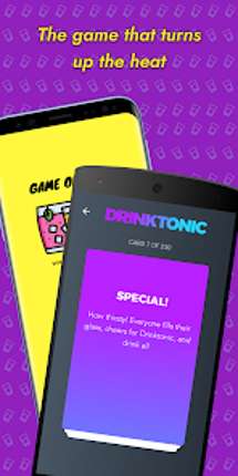 Drinktonic (drinking game) screenshot