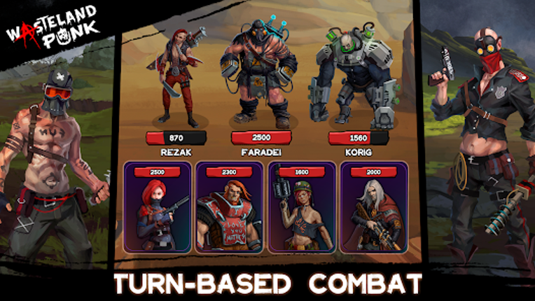 Wasteland Punk: Survival RPG Image