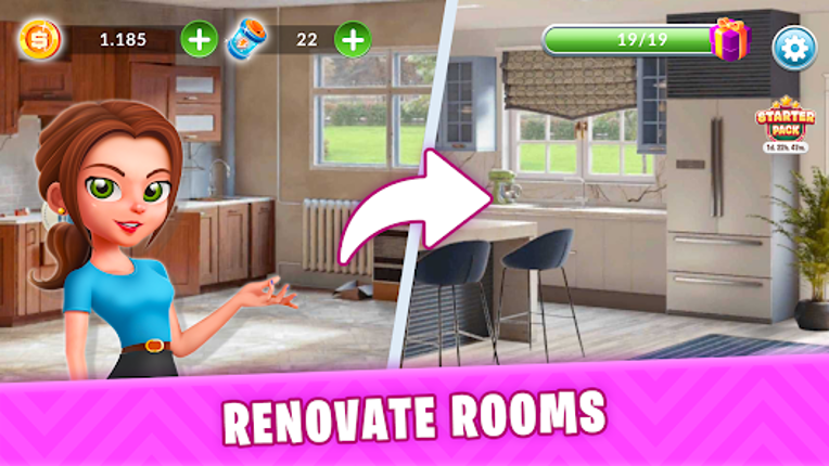 Makeover Empire: Coin & Design screenshot