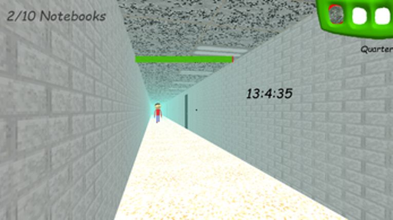 Baldi's Basics the long stretch screenshot
