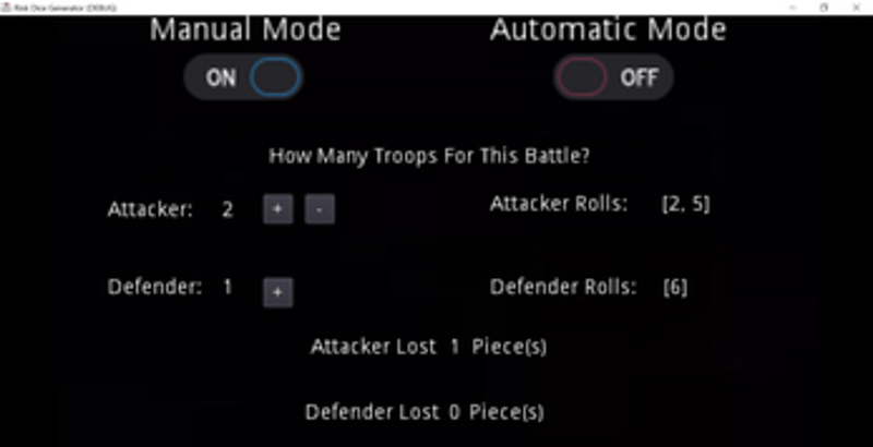 Risk Dice Roll Generator Image