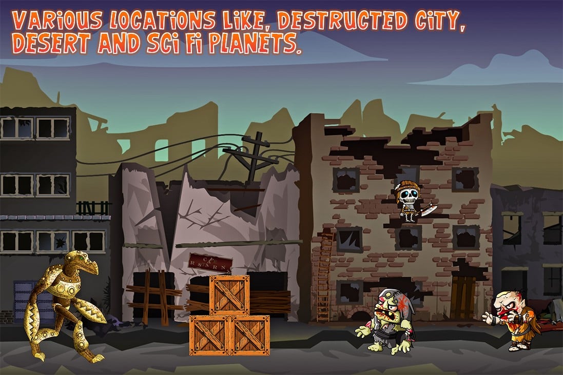 Games like Robot Vs Zombies War 2D