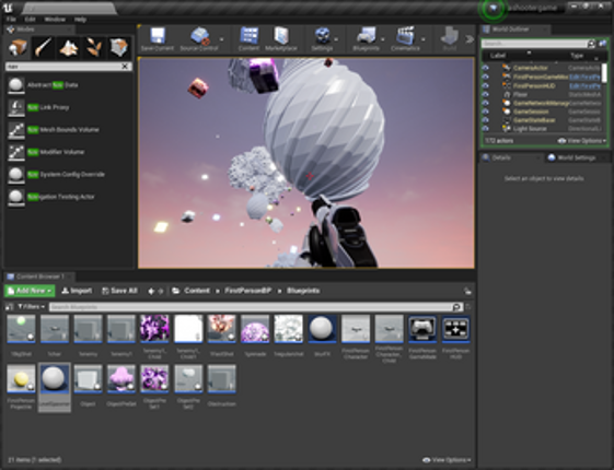 Epic Sci Fi Shooter Game Test screenshot