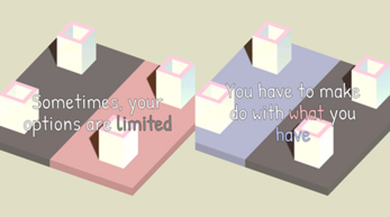 You are red. You are blue. screenshot