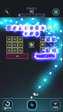 Neon bricks screenshot