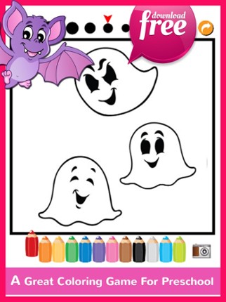 Halloween Coloring Book Free For Kids And Toddlers screenshot