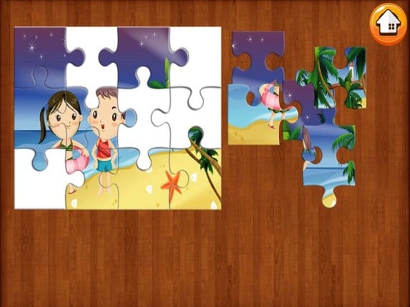 Jigsaw Education Kids Cartoons Puzzles-Free screenshot