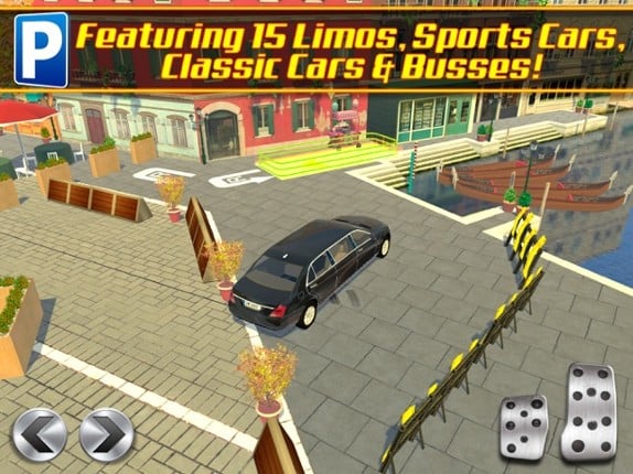 Limo Driving School a Valet Driver License Test Parking Simulator screenshot