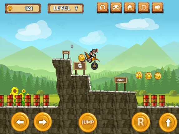 Mountain Moto Rider: Bike Race screenshot