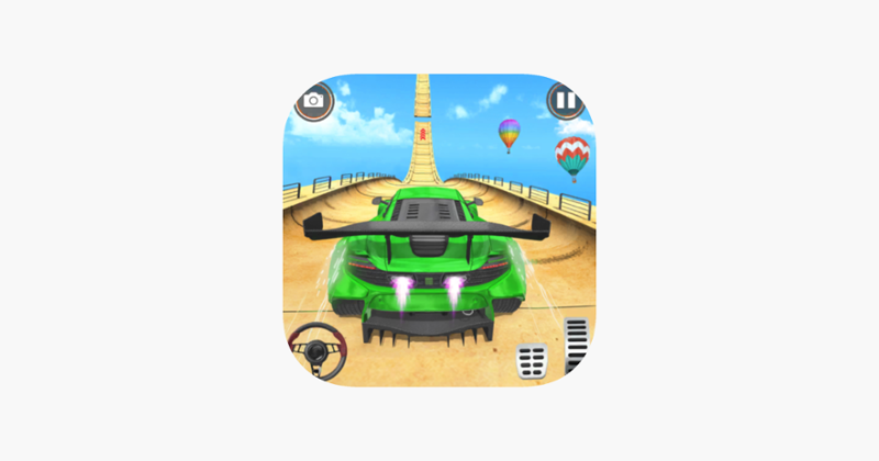 Muscle Car Mega Ramp Stunts Game Cover