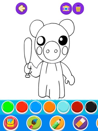 Pigg Coloring Book screenshot