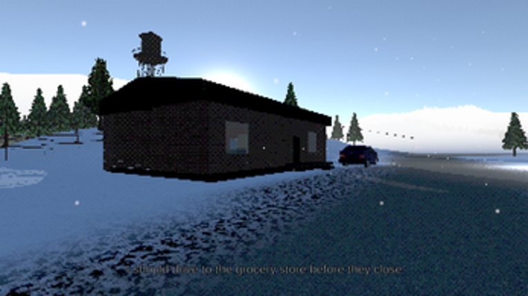 Skiing in Ratvik screenshot