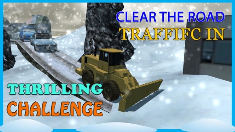 Snow Plow Truck Simulator – Drive snow plough truck & clear the blocked roads for traffic screenshot