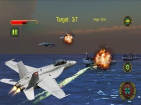 Strike jet fighter war Image