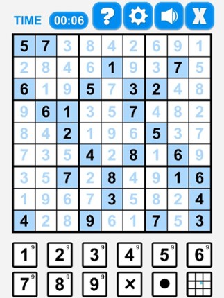 Sudoku Puzzle. screenshot