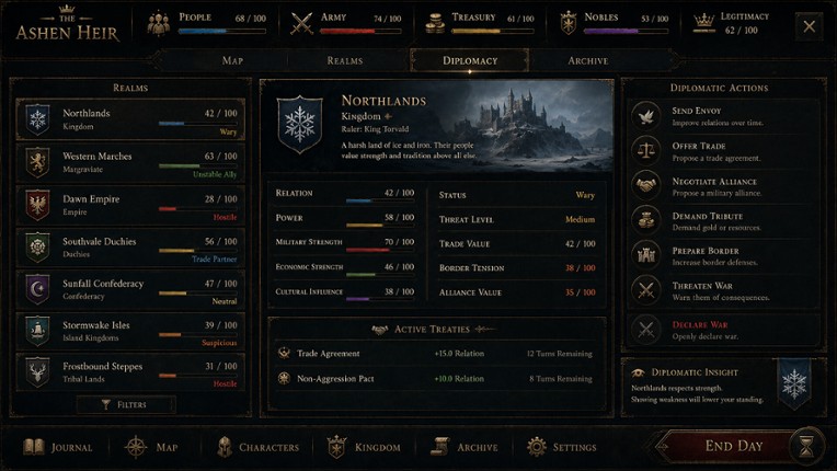 THE ASHEN HEIR Image