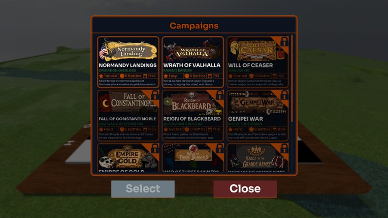Warboard screenshot
