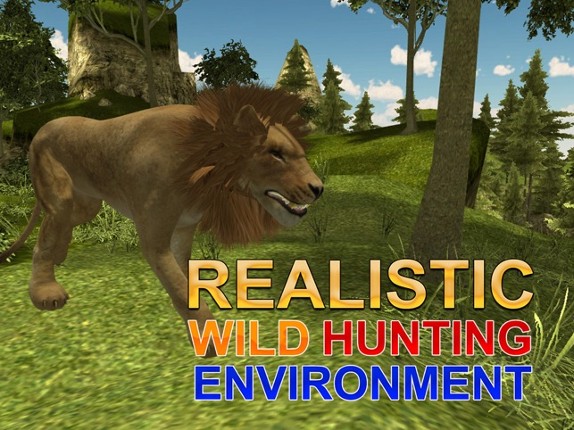 Wild Lion Hunter – Chase angry animals & shoot them in this shooting simulator game screenshot