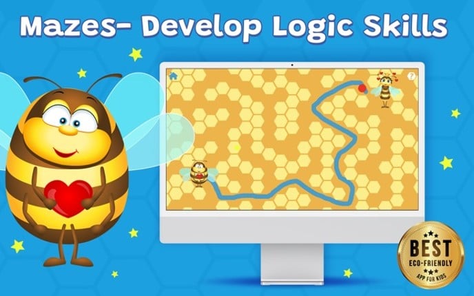 123 Kids Fun Bee World Games screenshot